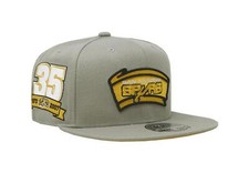 Mens Mitchell Ness NBA SUNNY GRAY FITTED HWC SPURS