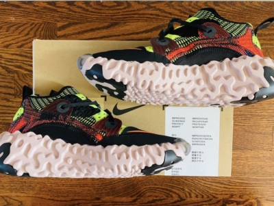 nike ispa overreact crimson volt