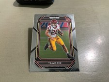 2023 PANINI DRAFT PICKS PRIZM FOOTBALL BASE RC ROOKIE 129 TRAVIS DYE