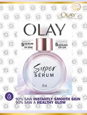 OLAY Super Serum (Power Of 5 Benefits In One) 1.0 FL OZ (30 ML) - NEW!