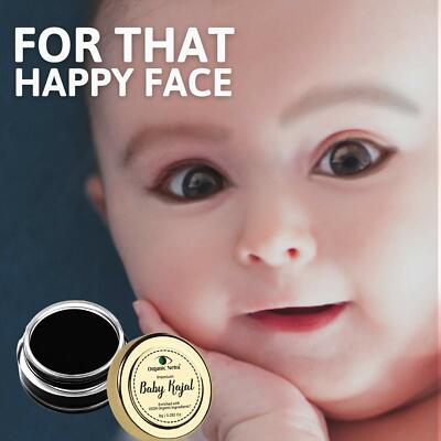 Baby Kajal - 100% Natural, Enriched With Certified Organic Ingred Chemical-Free
