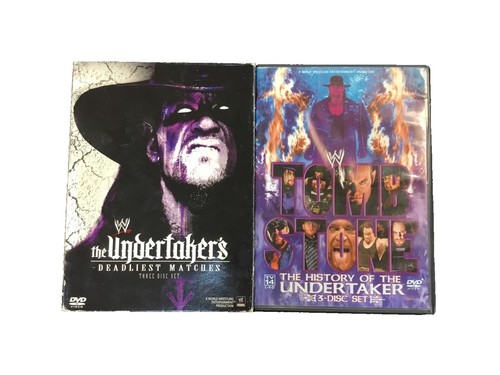WWE - Tombstone: The History of the Undertaker (DVD, 2005, 3-Disc
