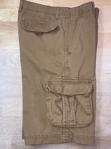 New Boy’s Urban Pipeline Adjustable Waist Cargo Shorts has Pocket Tabs in Brown* - Picture 3 of 3