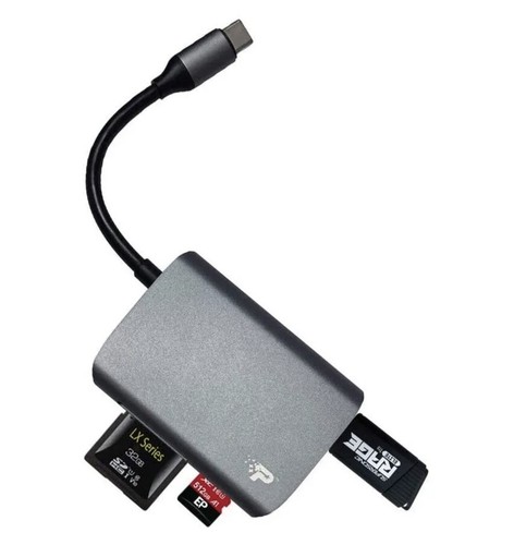 USB-C TO USB-A 2.0 AND 3.0 TF/SD CARD READER - Picture 5 of 7