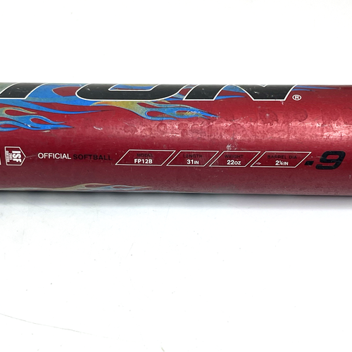 Easton Lil' Devil Fast Pitch Softball Bat Model FP12B - 31" / 22 oz. 2 1/4 Dia - Picture 5 of 13