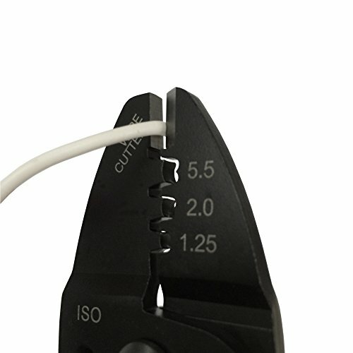 FUJIYA FA106 Alicates Prensaterminales para Faston & sin Aislar Terminal 240mm - Imagen 2 de 7