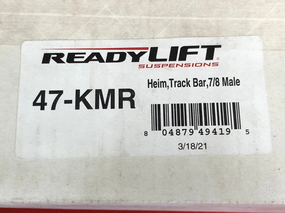 READYLIFT 47-KMR ANTI-WOBBLE TRAC BAR REPLACEMENT HEIM JOINT ROD END SUPER DUTY - Image 3 of 3