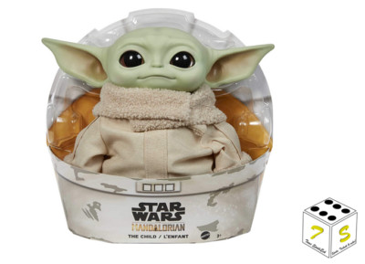 Star Wars  The Child  Plüschfigur, ca. 28 cm, Kuschelfigur Yoda The Mandalorian