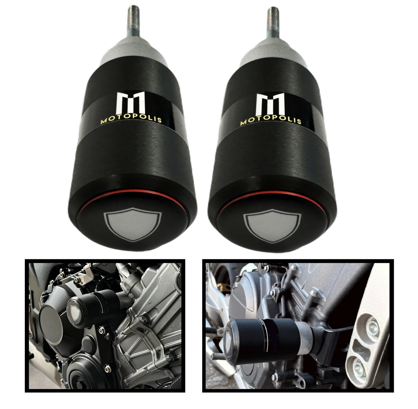 Yamaha FZ8 Fazer Fz 8 2010-2016 - Crash Pads Protectors Bobbins Sturzpads-image