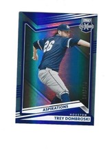 2022 Elite Extra Edition Aspirations Blue #133 Trey Dombroski /349  ASTROS