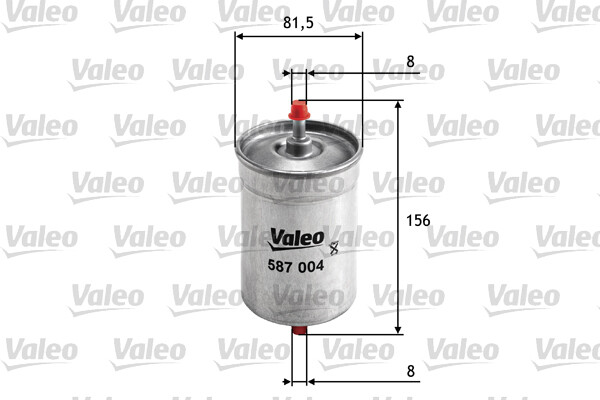 Valeo 587004 Kraftstofffilter FüR VW Audi Seat Skoda BMW Fiat Peugeot Renault MG-image