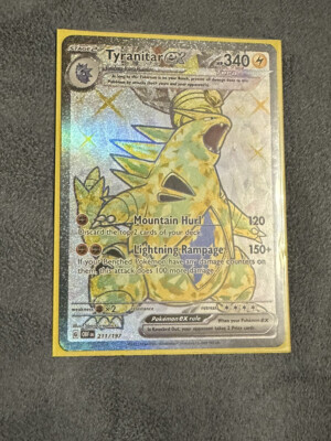 ポケモンカードゲーム xy Tyranitar Tyranitar V 097/163 Battle Styles NM Full Art Ultra Rare