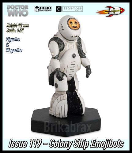 Figura y revista de colección de estatuillas de Eaglemoss Doctor Who (artículo seleccionado) nueva - Imagen 178 de 247