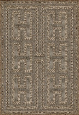 Momeni Hampton Transitional Indoor/Outdoor Area Rug, Natural, 8' X 10'