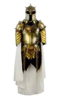 Half Body Armor Suit Knight Full Suit Medieval Steel Larp Warrior Kings guard