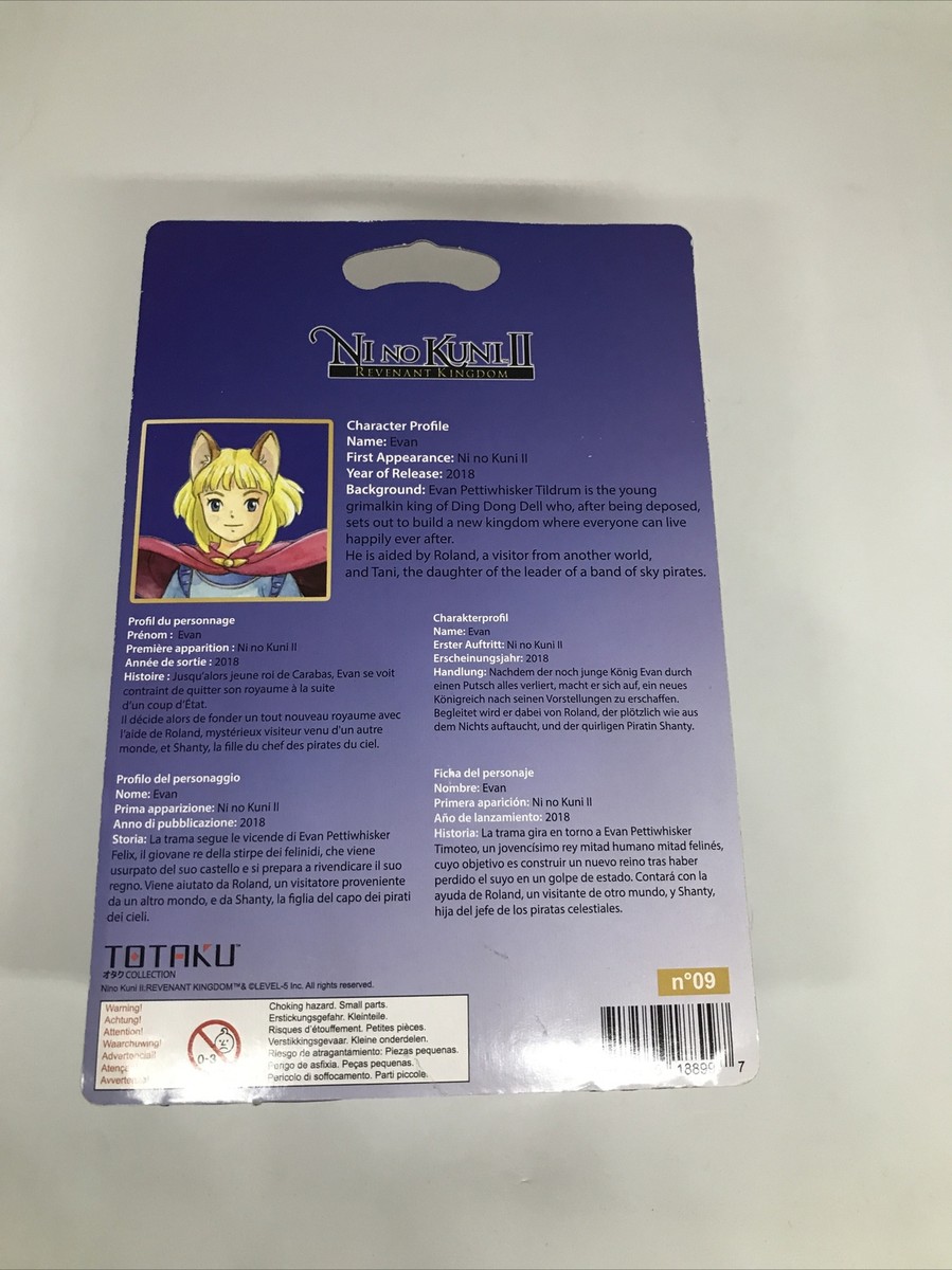 Figurine Totaku Collection #09 Evan - Ni No Kuni II: Revenant Kingdom - Neuve 2018