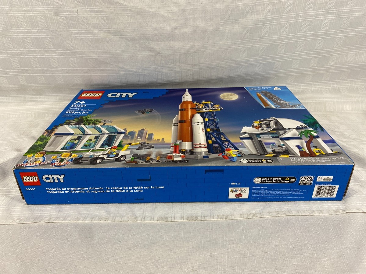 LEGO City Rocket Launch Center Set 60351 New Factory Sealed Light