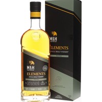 Milk & Honey Single Malt Whisky Elements Peated Cask 0,7 Liter 46 % Vol.