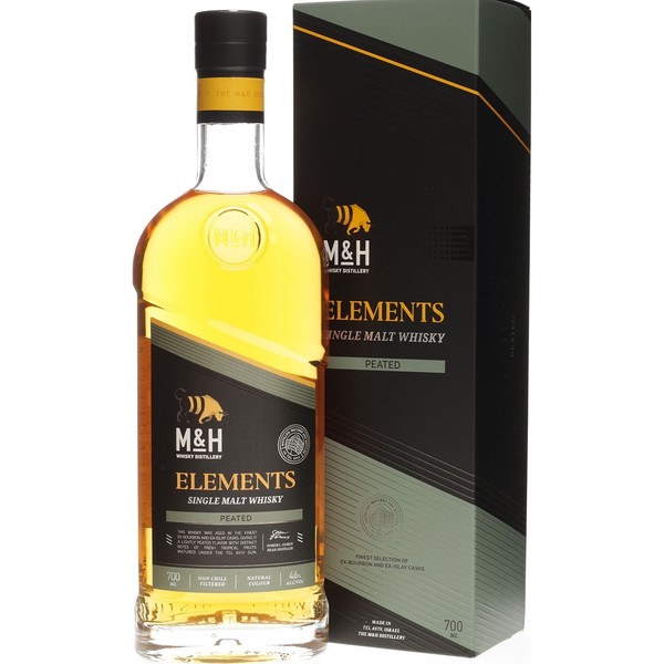 Milk & Honey Single Malt Whisky Elements Peated Cask 0,7 Liter 46 % Vol.-image