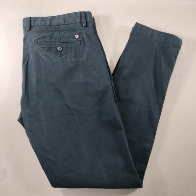 US Polo Assn. Austin Trim Fit Blue Khaki Chino Pants Mens Size Actual 36x31