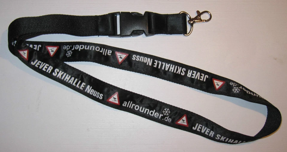 Jever Skihalle Neuss Schlüsselband Lanyard NEU (T248)