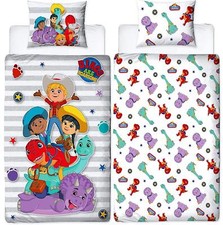 Dino Ranch Single Duvet Cover Reversible Bedding Set