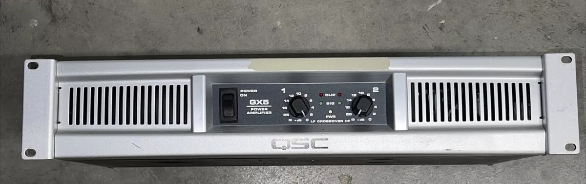 QSC GX5 パワーアンプ【ジャンク】 Yahoo!オークション -「qsc gx5」(ホビー、カルチャー) の落札