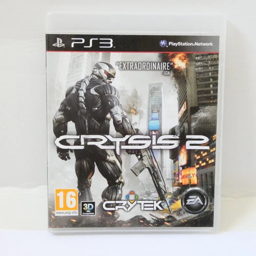 JEU PS3 CRYSIS 2 AVEC NOTICE CRYTEK EA GAMES MULTI JOUEURS PAL FRA PLAYSTATION 3