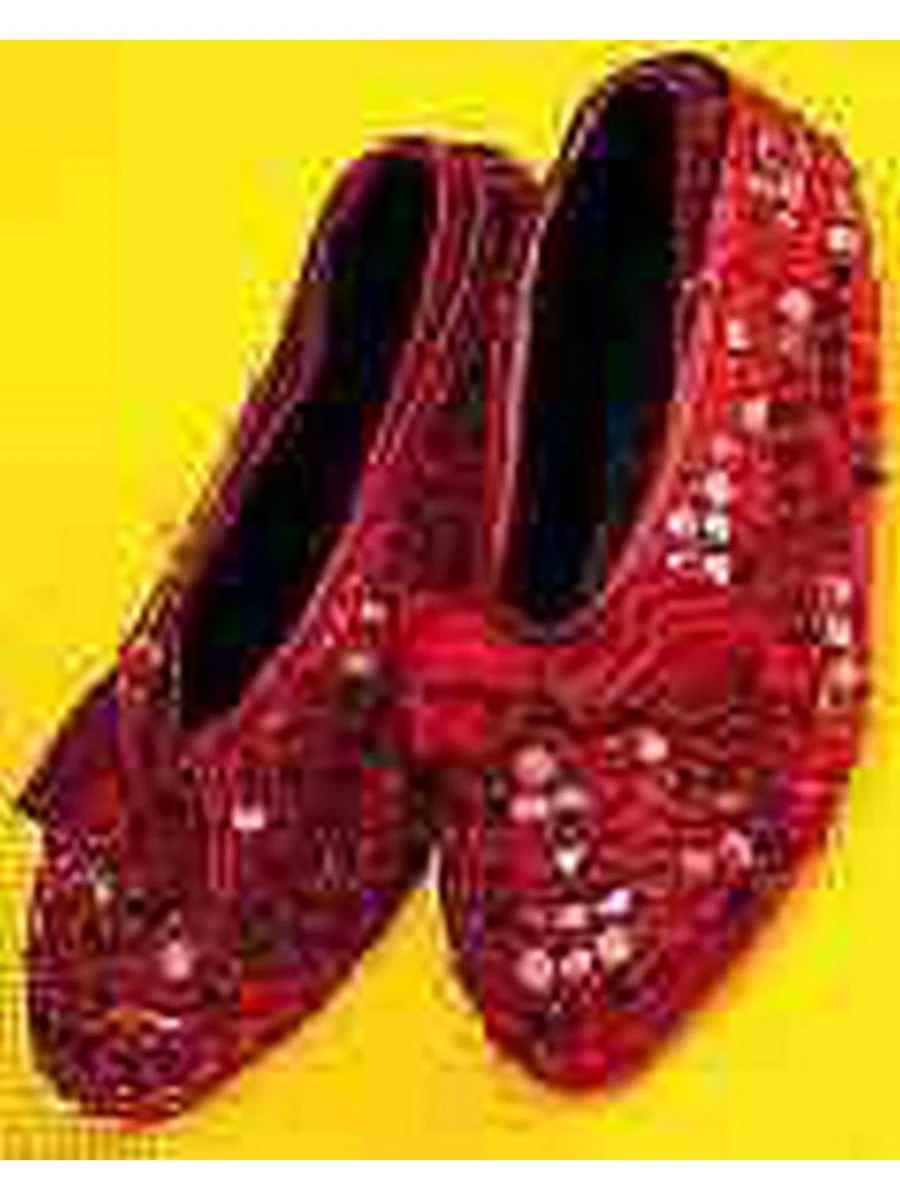 Red sequin sales shoe covers