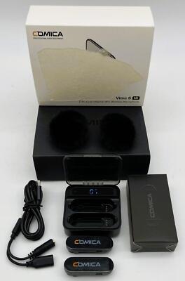 Comica Vimo S MI - 2.4G Dual-channel Mini Wireless Microphone for iPhone in Box