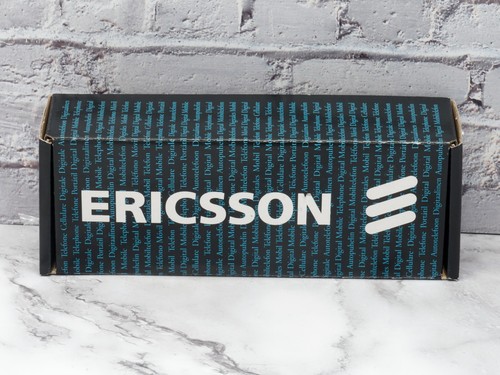 Boxed Blue Ericsson GF 788e in ExChange Box, NOS (New Old Stock) GSM Cell Phone - Picture 3 of 14