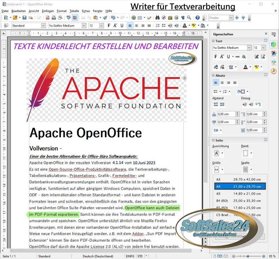 ✅ OFFICE SOFTWARE PAKET TEXT SCHREIB PROGRAMM CD FÜR WINDOWS XP-7-8-10 UND 11 🔥 - Bild 3 von 4