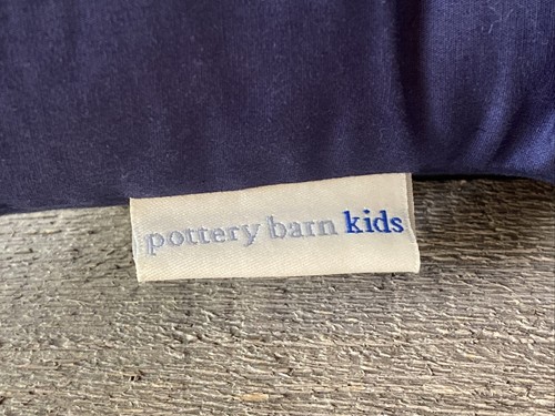 Pottery Barn Kids Patchwork Gingham Red Blue Star Mini Pillow - Picture 4 of 4