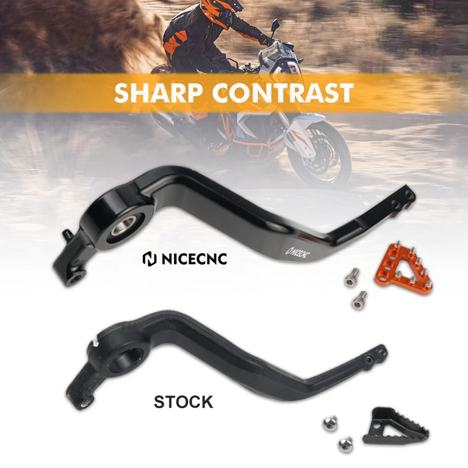 NiceCNC Palanca de pedal de freno trasero para KTM 1190 1090 1050 Adventure 2013-2020 Foto 2 de 4
