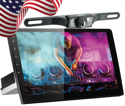 Audiotek 200W 10.1'' 1DIN Car Stereo WIFI GPS Mirror Link+ Rearview Camera XV95BK