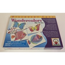 NIB Discovery Toys Wondercolors Sea  Sky Kids Painting Activity