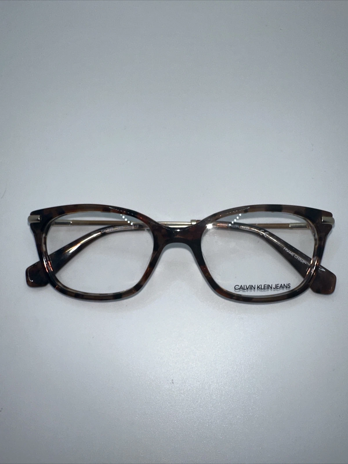 Calvin Klein Jeans CK1530 258 49/17 135 Brown Women Eyeglass Frames .97