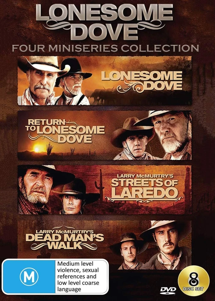 Lonesome Dove: Miniseries [DVD] (Region Free) Return / Laredo / Dead Man's Walk - image 2 of 2
