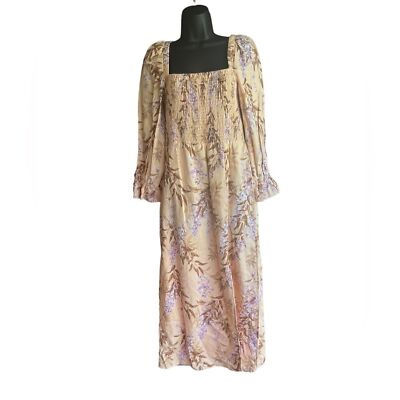 House of Harlow 1960 Floral Linen Dress Size Small | eBay House of Harlow 1960 Floral Linen Dress Size Small | eBay