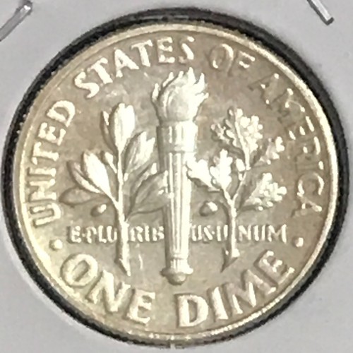 U.S. Roosevelt Dime Gemma Cameo PF 1962 - Foto 2 di 2