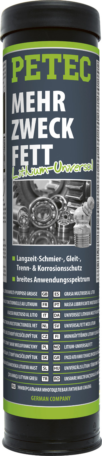PETEC Mehrzweckfett Lithium Universal Kartusche 400g