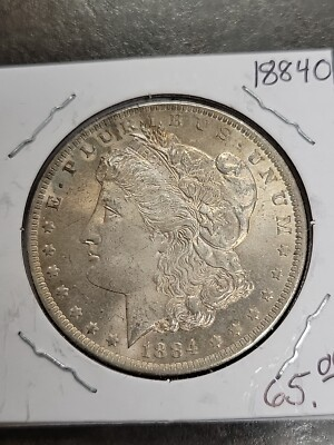 #ad 1884 O Morgan 90% Silver Dollar CIRCULATED NICE TONED DETAIL NEW ORLEANS $99.95