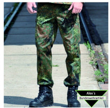 BW Bundeswehr Feldhose Flecktarn Bundeswehrhose Schwer Einsatzhose Tarnhose Neu