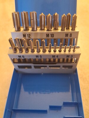 NORIS ERGO Maschinengewindebohrer-Satz M3-M12 -21  tlg.