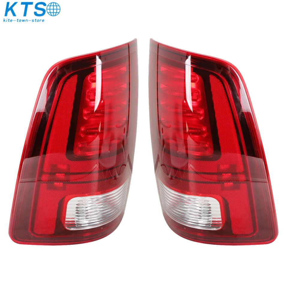 Luz trasera LED para Ram 1500 2500 3500 2013-2016 lámpara de freno lado izquierdo+derecho Foto 3 de 4