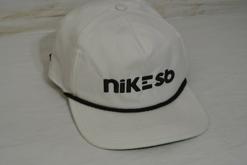 RARE! NIKE SB Aerobill Dri-FIT Mens White Black Adjustable Cap Hat  SKATEBOARD | eBay