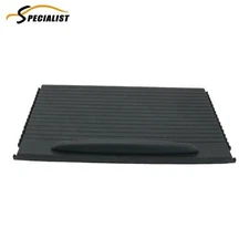 For Porsche Cayenne 2003-2010 Front Console Cup Holder Roller Blind Cover Black