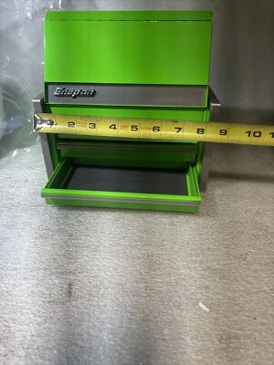 Snap-on GREEN Mini Micro Tool Box ~ Top Chest - KMC923apjj NEW IN