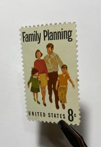 Rare - 1972 Family Planning 8 Cents Stamp Mint Never Hinged OG - 第 8/17 張圖片
