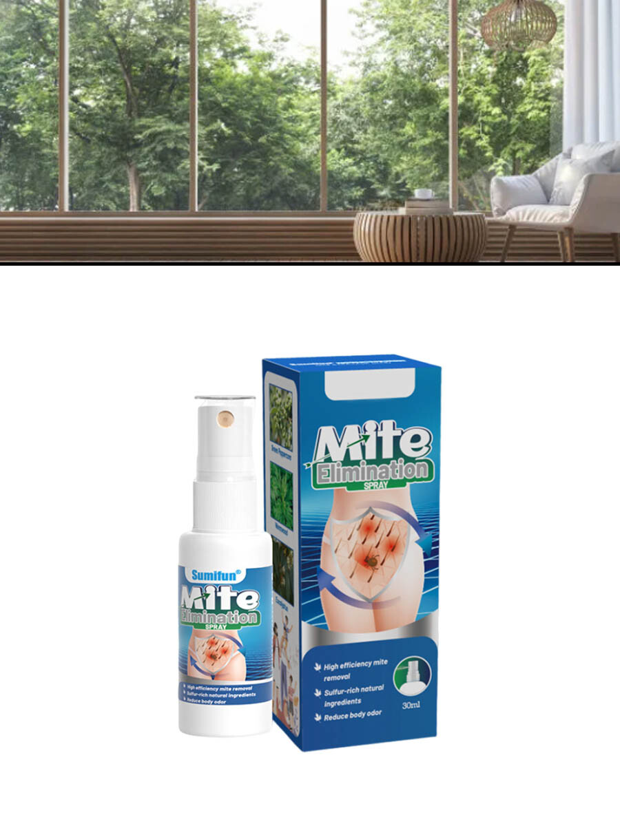 30ml Mite Spray Dust Mites Remover for Home Bed Pet Bedding Furniture I